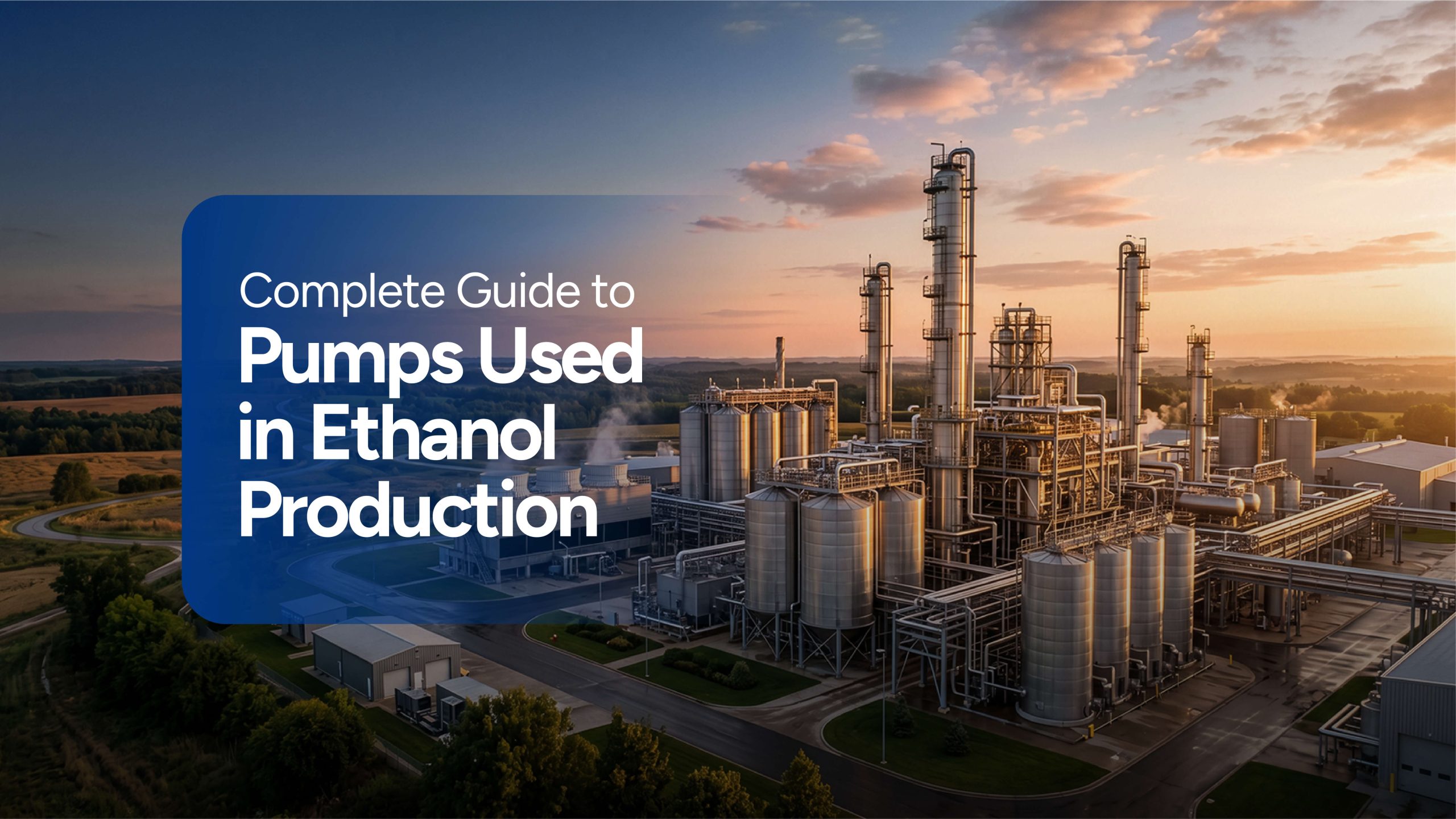 Complete Guide to Pumps Used in Ethanol Production